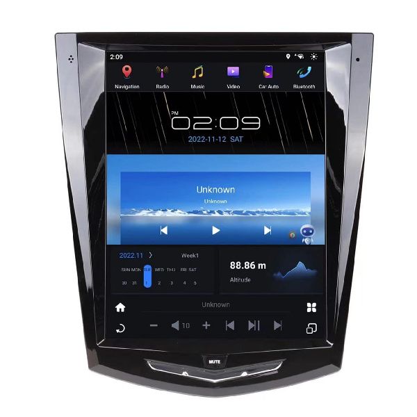 Штатна магнітола Torssen Tesla style Cadillac ATS / CTS / XTS / Escalade 9.7'' 4G DSP 4/64