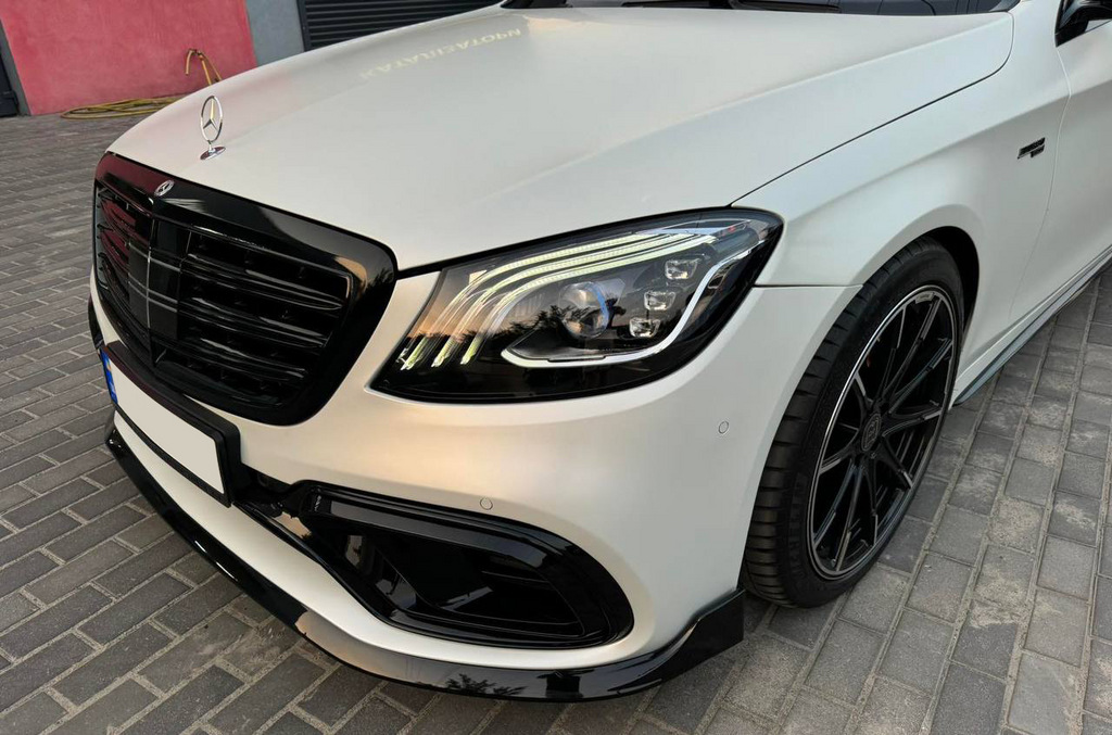 Комплект обвісів BRB (чорний, 2018-2026) для Mercedes S-class W222 рр