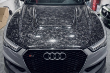 Капот (2014-2017, Кований карбон) Audi A6 C7 2011-2017 гг.
