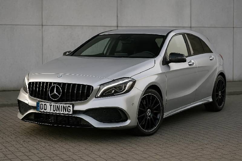 Передня решітка GT Panamericana (2015-2018) Mercedes A-сlass W176 2012-2018 рр.