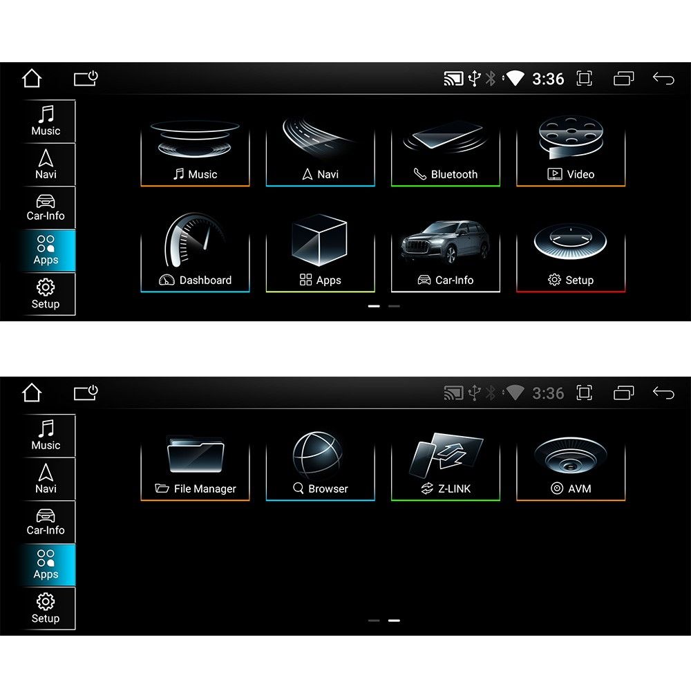 Штатная магнитола Torssen Audi Q7 10.25'' 464 4G Carplay High 2010-2015 +360