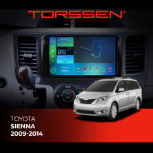Штатна магнітола Torssen 2K Toyota Sienna 09-14 F9232 4G Carplay DSP