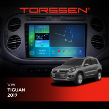 Штатна магнітола Torssen VW Tiguan -17 F9432 4G Carplay DSP