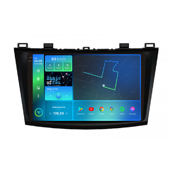 Штатна магнітола Torssen 2K Mazda 3 03-09 F9332 4G Carplay DSP