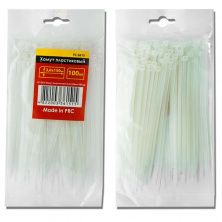 Хомут пластиковый 3,6*150 мм (100 шт/уп.), белый