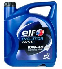 Масло автомобільна, 5л (SAE 10W-40, напівсинтетика) (EVOLUTION, 700 STI) ELF