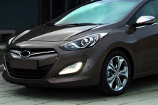 Накладка на решітку STYLE (нерж) Hyundai I-30 2012-2017 рр.