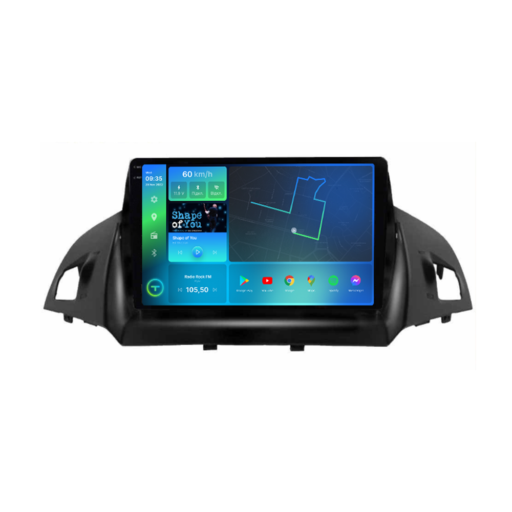 Штатна магнітола Torssen 2K Ford Escape/Kuga 13-18 FL9 4+64Gb 4G Carplay DSP
