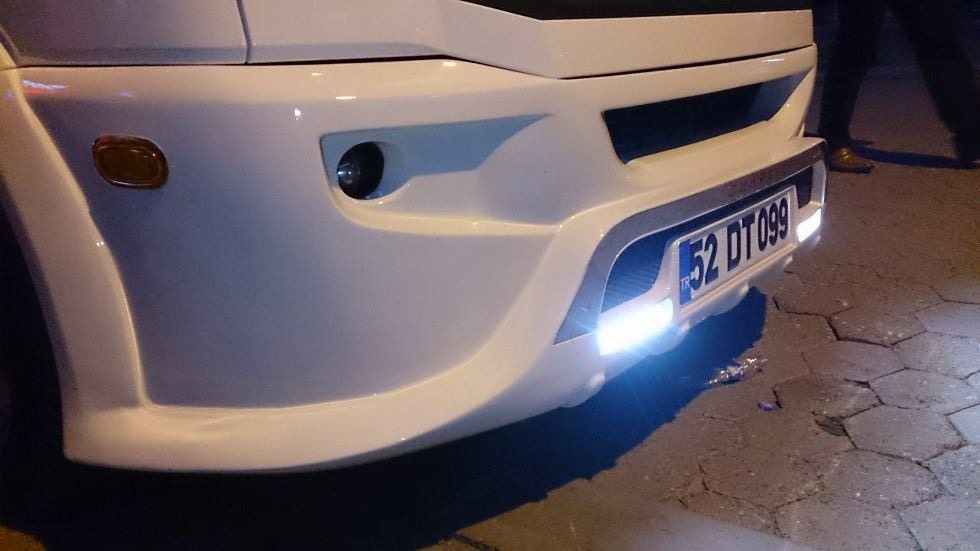 Накладка на передній бампер 2012-2026 (Sport-3, під фарбування) для Volkswagen Crafter рр
