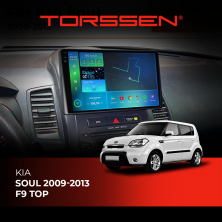 Штатна магнітола Torssen 2K DTS Kia Soul 2009-2013 TOP F9432 4G Carplay DSP