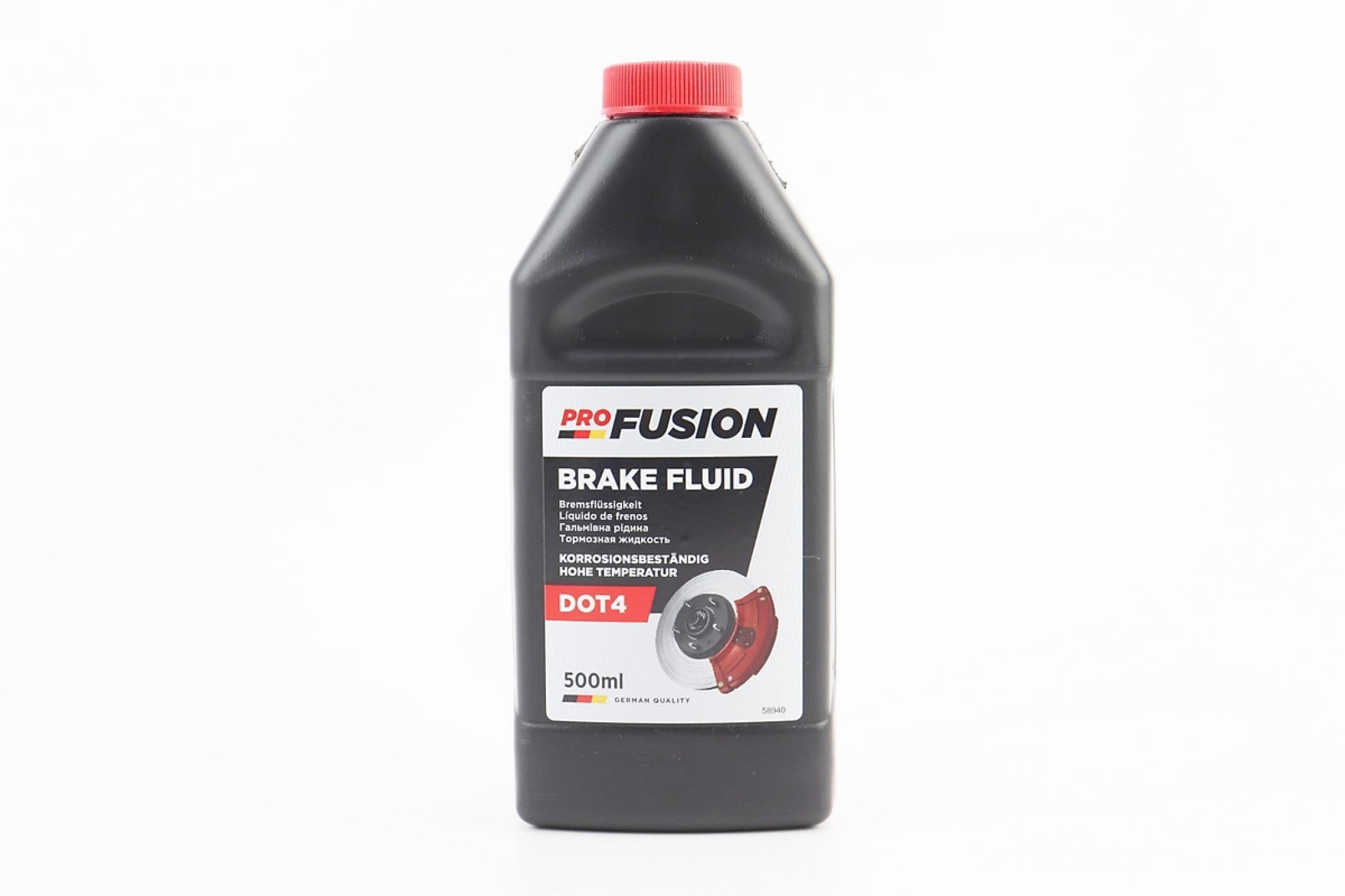 Гальмівна рідина `DOT-4`, 500ml KS