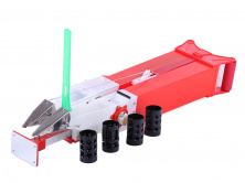 Ручная сеялка нажимная двухрядная с баком для удобрений 6D2 AMG