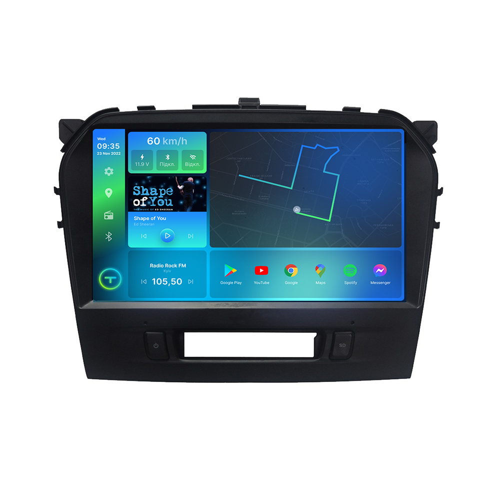 Штатна магнітола Torssen 2K Suzuki Vitara 2016- F9464 4G Carplay DSP