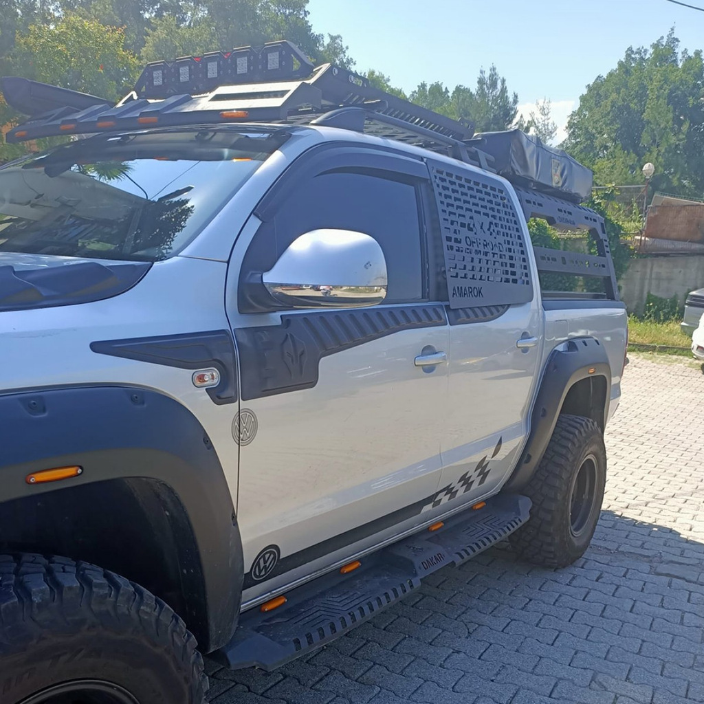 Верхні молдинги дверей (6 шт, ABS) Volkswagen Amarok 2010-2022 гг.