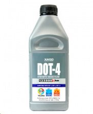 Гальмівна рідина DOT 4 (1л) XADO Синтетика (пластикова каністра 1 л)