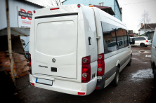 Навісний багажник (під фарбування) Volkswagen Crafter 2006-2016 рр.