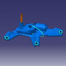 Двигун склоочисника заднього Chery Tiggo 2 (оригінал)