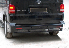 Накладка на задній бампер ABT (під фарбування) Volkswagen T5 2010-2015 рр.