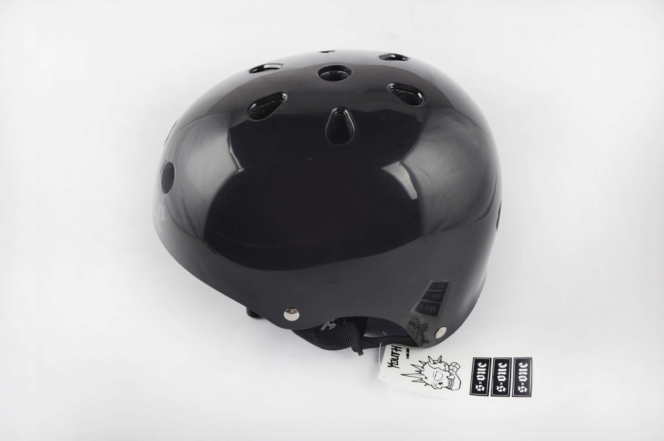 Шолом райдера ProModel (size:XL, чорний) (США) S-ONE