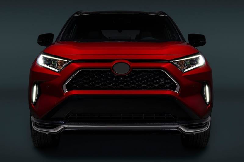 Накладки на решітку (2 шт) Toyota Rav 4 2019-2025 рр.