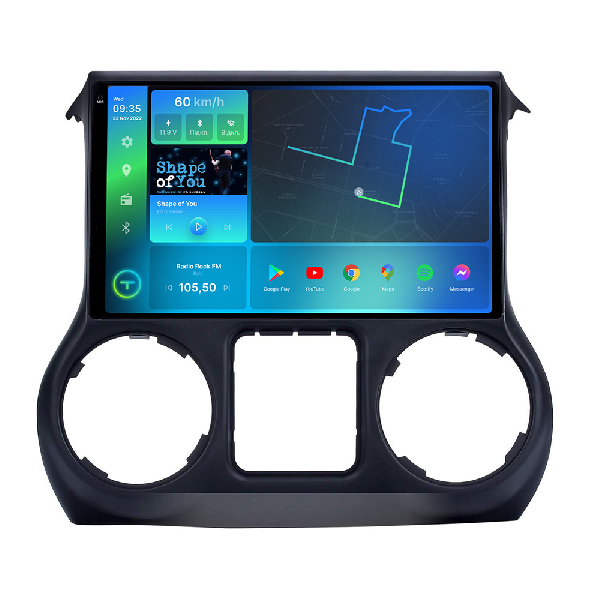 Штатна магнітола Torssen 2K Jeep Wrangler 15-17 F10332 4G Carplay DSP