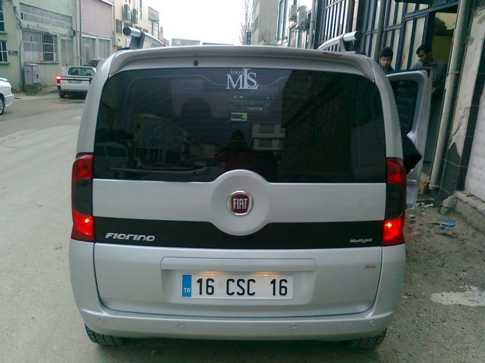 Спойлер Anatomic ляда (під фарбування) для Citroen Nemo 2007-2017 рр