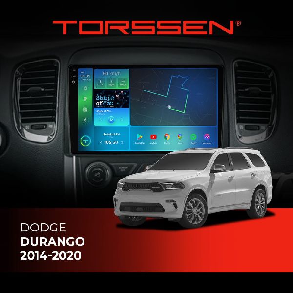 Штатна магнітола Torssen 2K DTS Dodge Durango 2014-2020 F9432 4G Carplay DSP