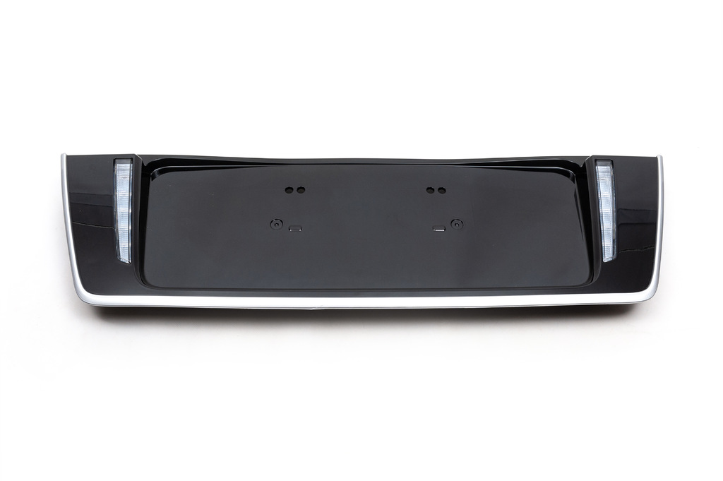 Задня підставка під номер з LED (2007-2023) Чорний колір для Lexus LX570/450d рр