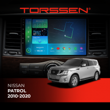 Штатна магнітола Torssen Nissan Patrol 10-20 F10432 4G Carplay DSP