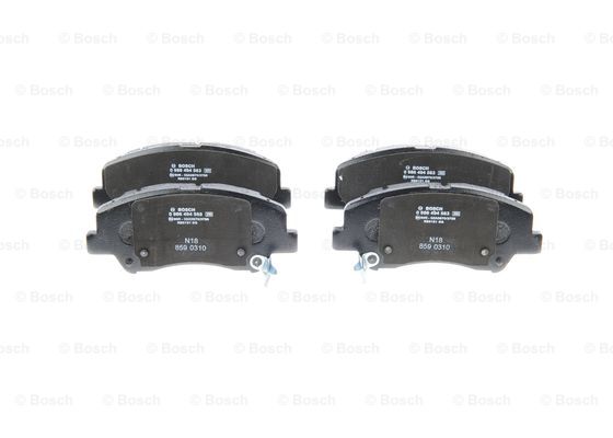 Колодки передні гальмівні Geely NEW EC7/EC7 BOSCH