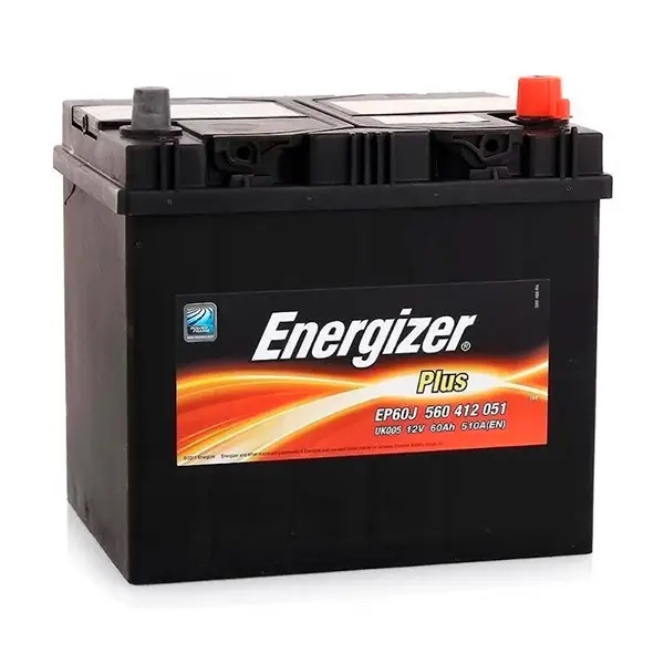 Акумулятор 60Ah-12v Energizer Plus (232х173х225), R,EN510 Азія