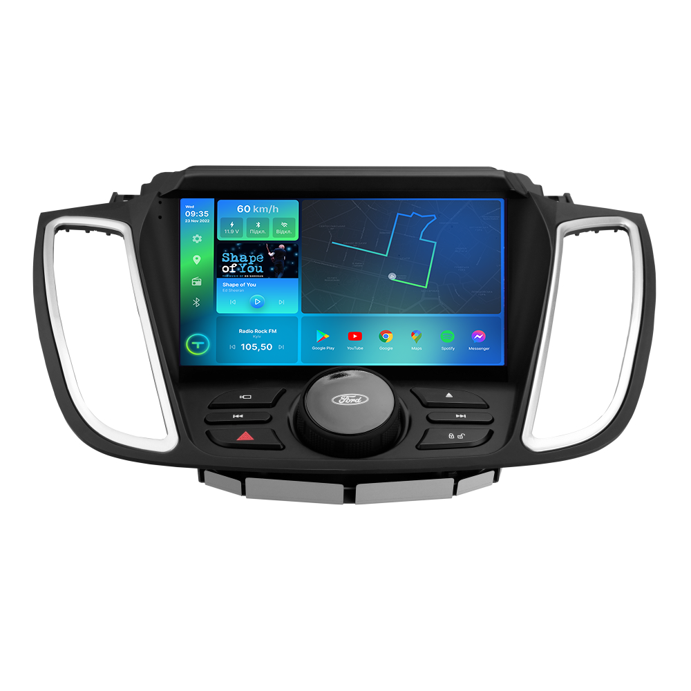 Штатна магнітола Torssen 2K DTS Ford Escape/Kuga 13-18 HIGH END F9432 4G Carplay DSP