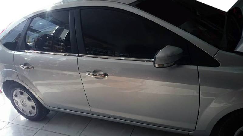 Зовнішня окантовка вікон (4 шт., нерж.) Carmos - Турецька сталь Ford Focus II 2008-2011 рр.