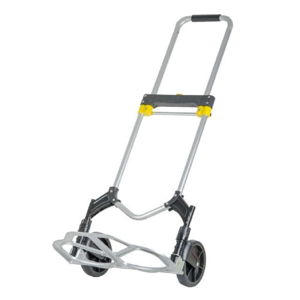 Тележка ручная складная до 80 кг, 450*485*1090, колеса 170 мм, (алюминиевая) INTERTOOL