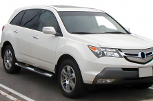 Бічні труби (2 шт, нерж) Acura MDX 2007-2013 рр.