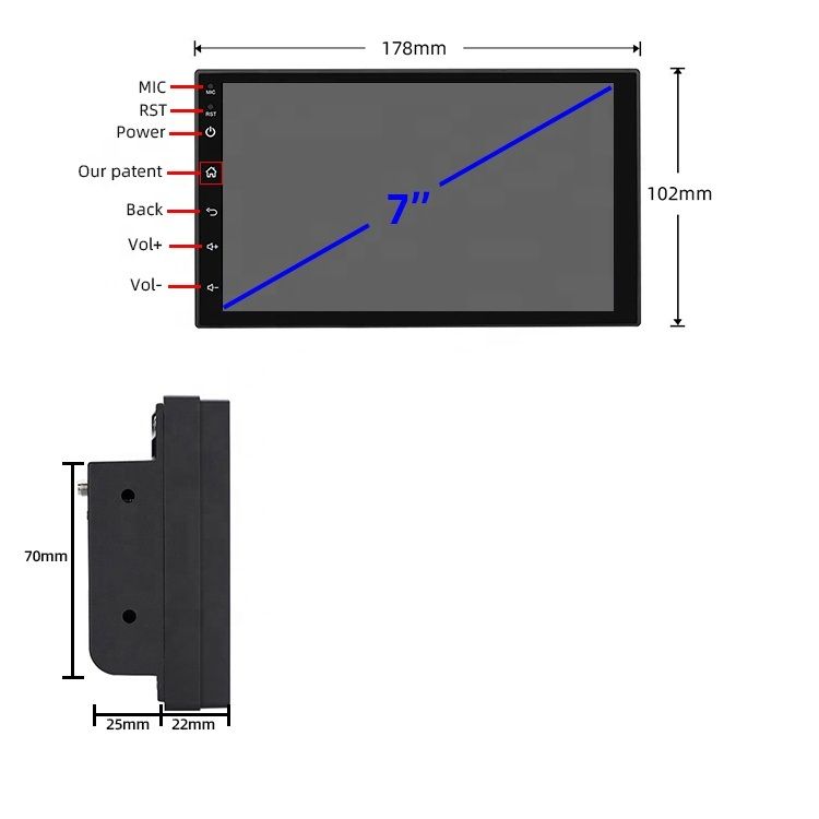 Мультимедіа TORSSEN M742 Carplay 4G DSP