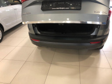 Кромка багажника (нерж) Skoda Karoq 2018- рр.