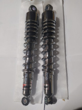 Амортизатори (пара) ЯВА 330mm, регульовані (хром) (TM) EVO