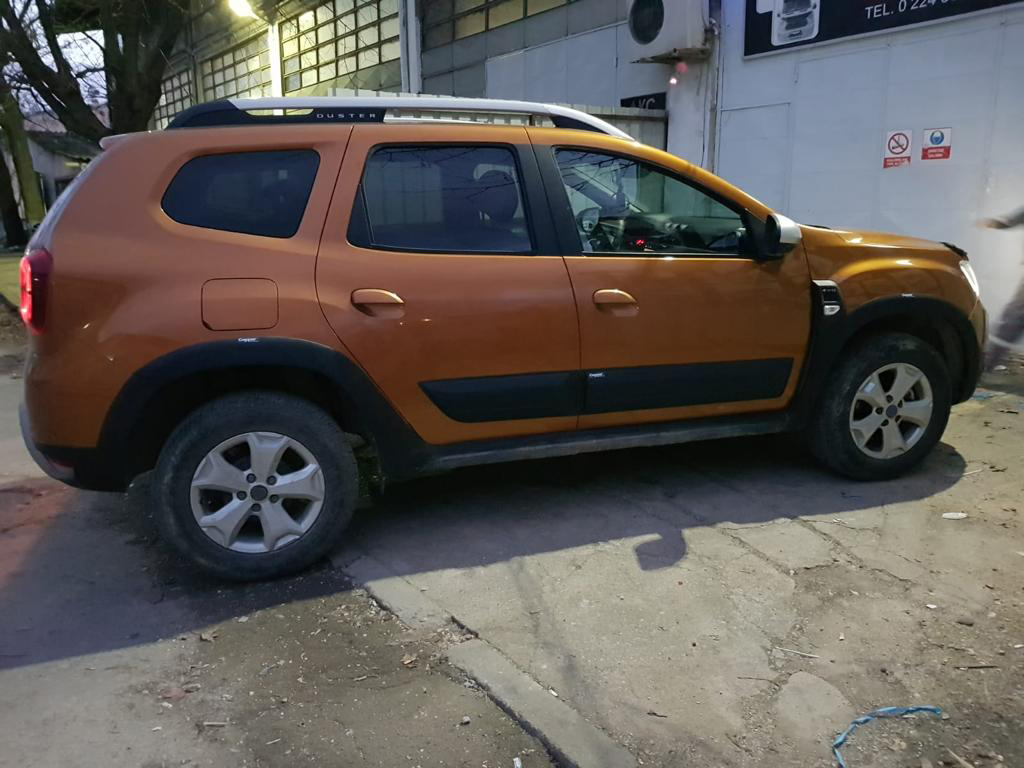 Молдинги V1 (4 шт, ABS) EuroCap - Туреччина для Dacia Duster 2018-2024 рр