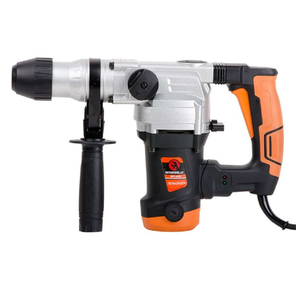 Перфоратор 1250Вт, 3 режима, 0-800 об/мин, 0-3900 уд/мин, 4 Дж, регулировка оборотов