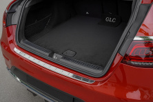 Накладка на задній бампер (ABS) Mercedes GLC coupe C253 2016-2023 рр.