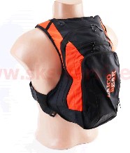 Рюкзак с питьевой системой 24х41х12см, Чёрно-Оранжевый KS