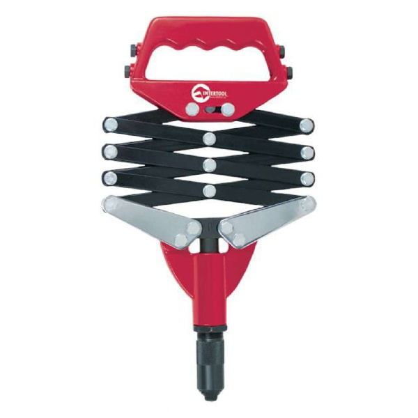 Пистолет заклепочный с рычажным механизмом 800мм, диаметр заклепки 2.8; 3.2; 4; 4.8 мм