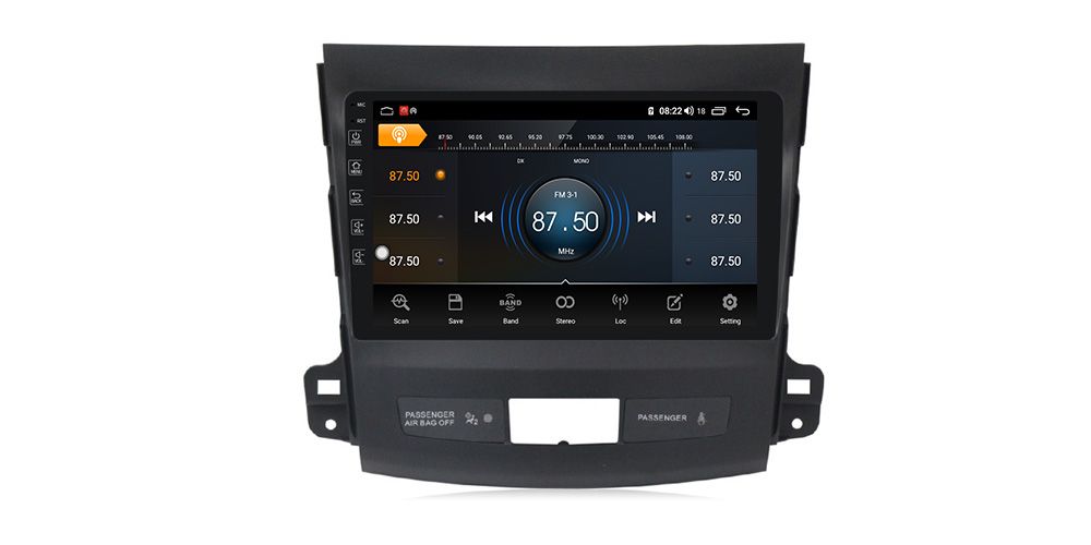 Штатна магнітола Torssen Mitsubishi Outlander XL FL9 4+64Gb 4G Carplay DSP