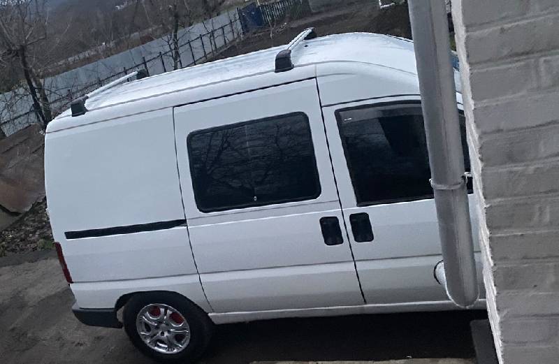 Перемички в штатні місця під ключ (2 шт) Сірий Peugeot Expert 1995-2007 рр.