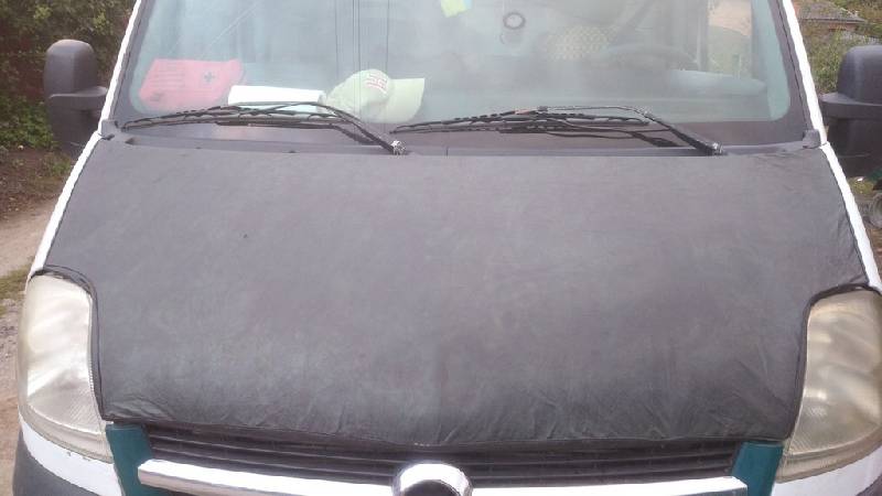 Чохол капота (шкірозамінник) Opel Movano 2004-2010 рр.