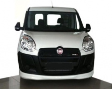 Накладка на передній бампер (нижня накладка, під фарбування) для Fiat Doblo II 2010-2022 рр