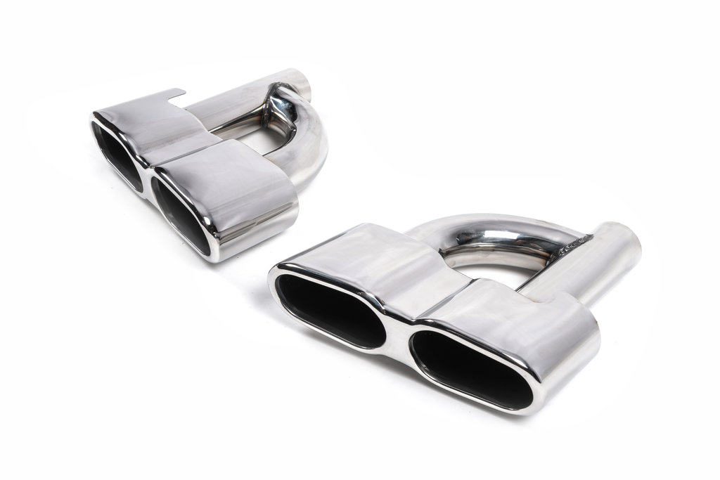 Насадки на глушник AMG S65 для Mercedes S-class W221 2005-2013 рр