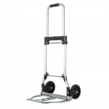 Тележка ручная складная до 60 кг, 450*420*960, колеса 150 мм, (алюминиевая) INTERTOOL