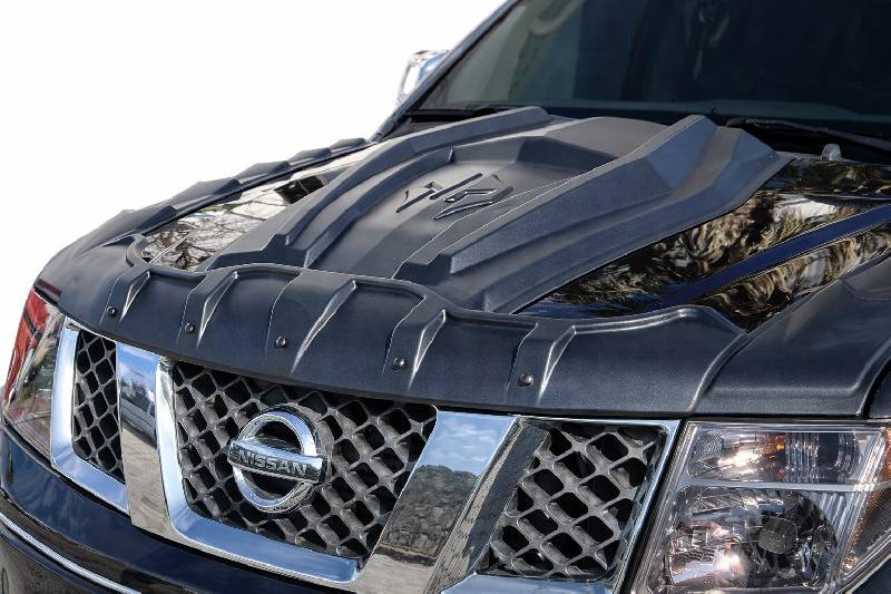 Накладка на капот (ABS) Nissan Navara 2006-2015 рр.